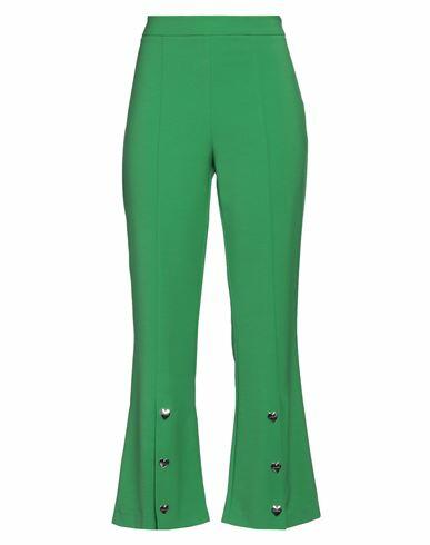 Vivetta Woman Pants Green Polyester, Viscose, Elastane Cover