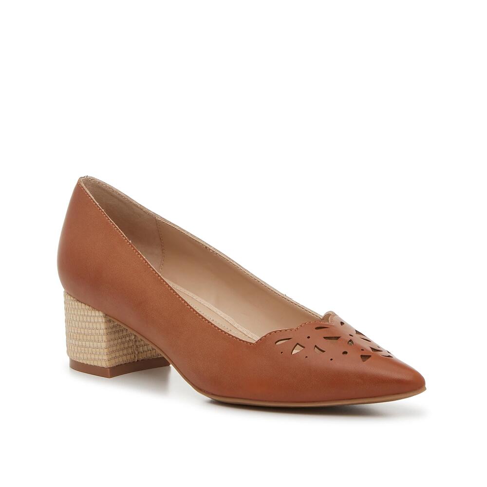 Adrienne Vittadini Graze Pump | Women's | Tan Cover