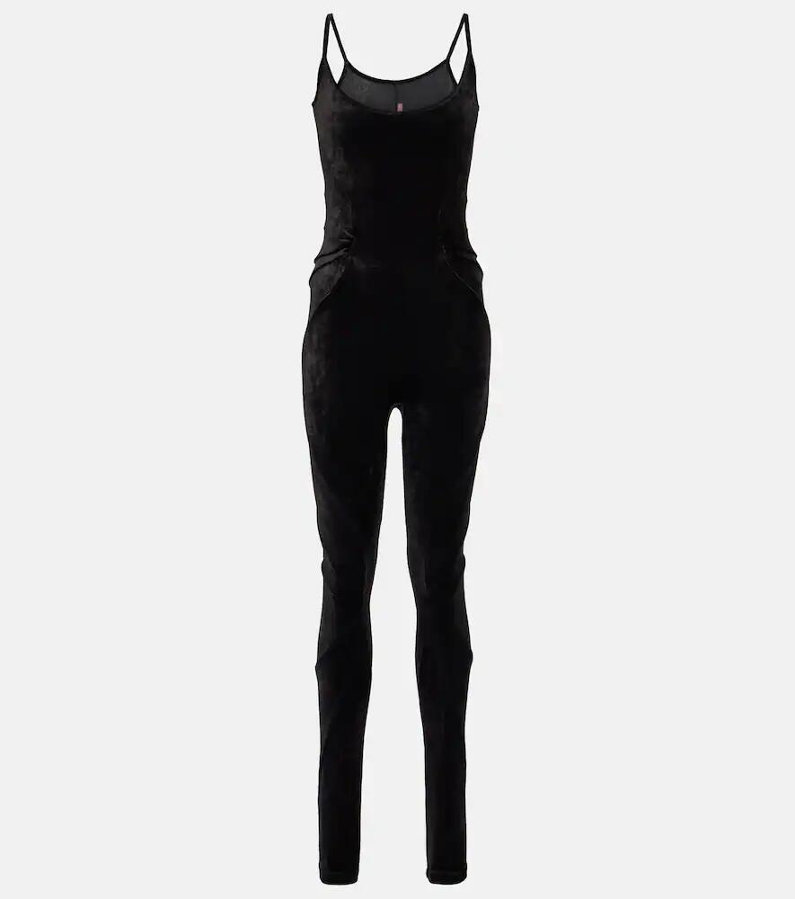 Rick Owens Lilies Zephyr velvet catsuit Cover