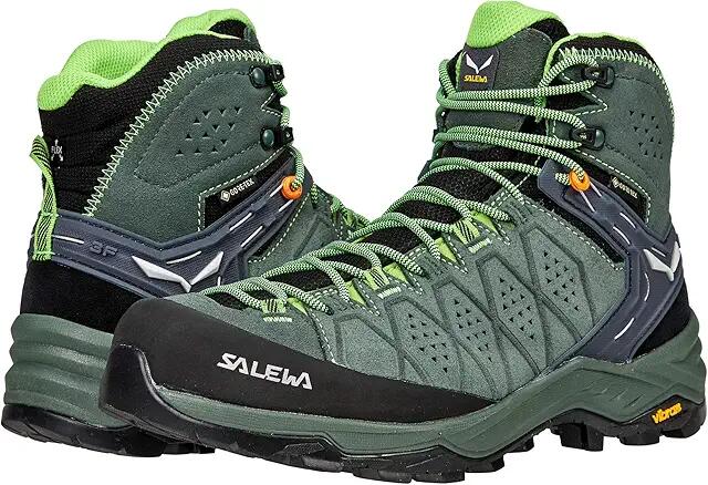 SALEWA Alp Trainer 2 Mid (Raw Green/Pale Frog) Men's Shoes Cover