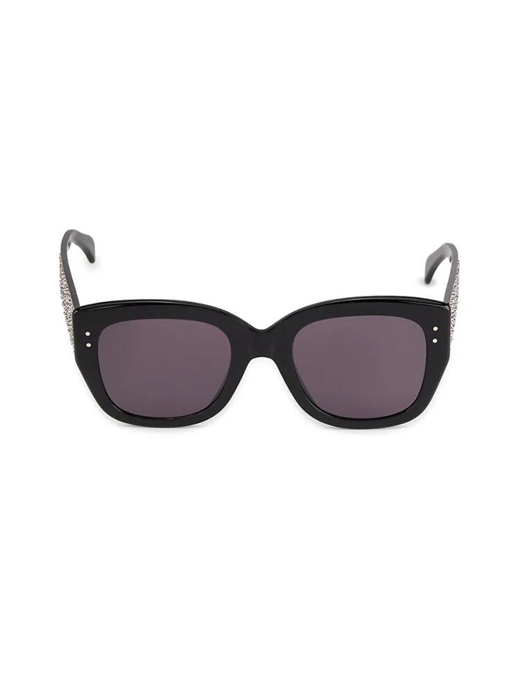 Alaïa Women's 53MM Square Sunglasses - Black Cover