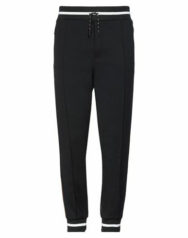 Brian Dales Man Pants Black Polyester, Cotton Cover