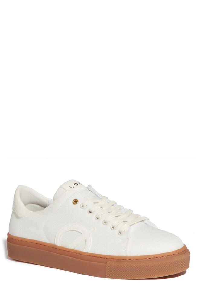 LOCI Origin Water Resistant Sneaker in Natural/Natural/Gum Cover