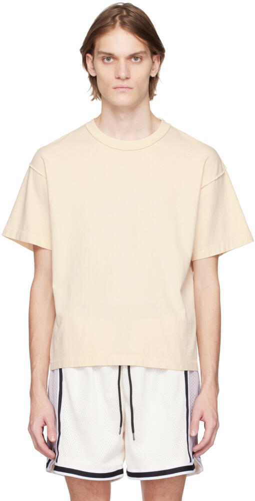 John Elliott Off-White Reversed T-Shirt Cover