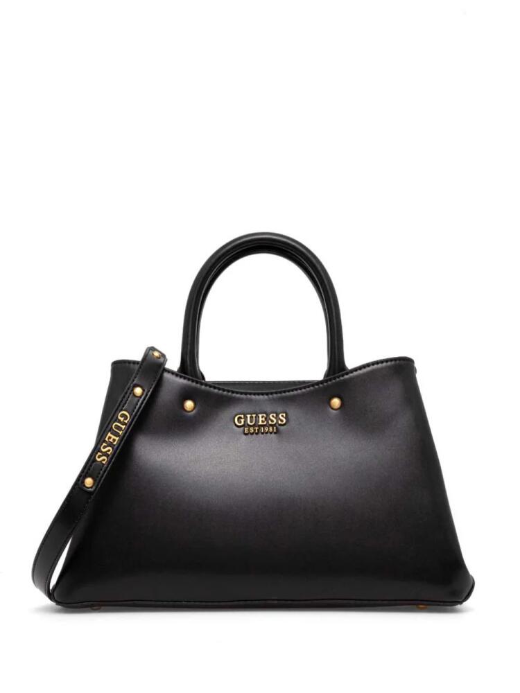 GUESS USA logo-lettering tote bag - Black Cover