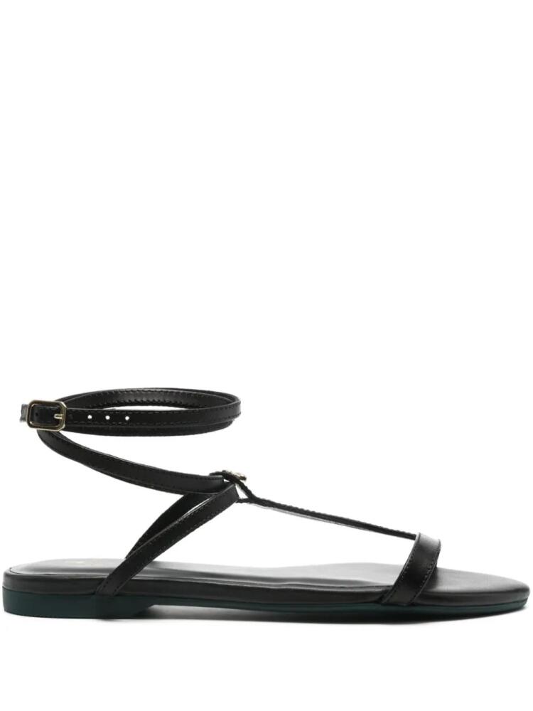 Patrizia Pepe ankle-strap flat sandals - Black Cover