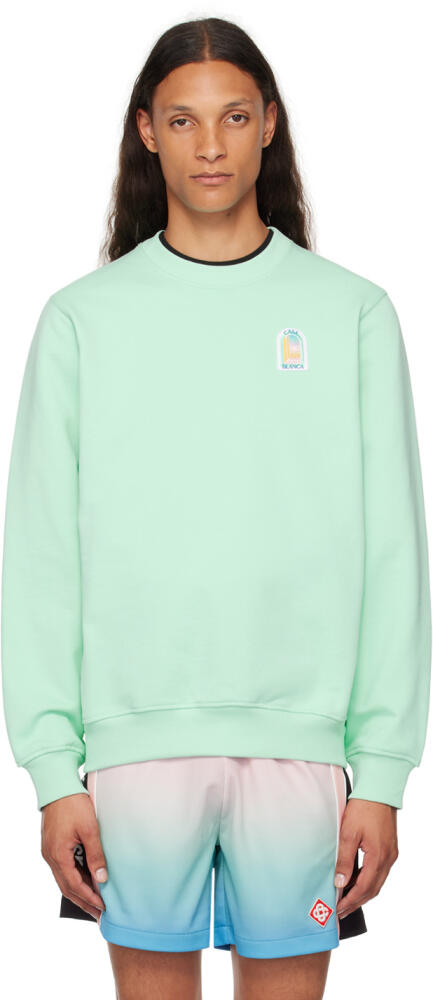 Casablanca Green L'Arc Colore Sweatshirt Cover