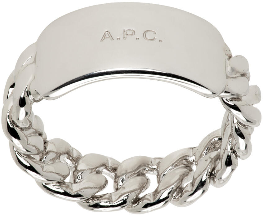 A.P.C. Silver Darwin Ring Cover