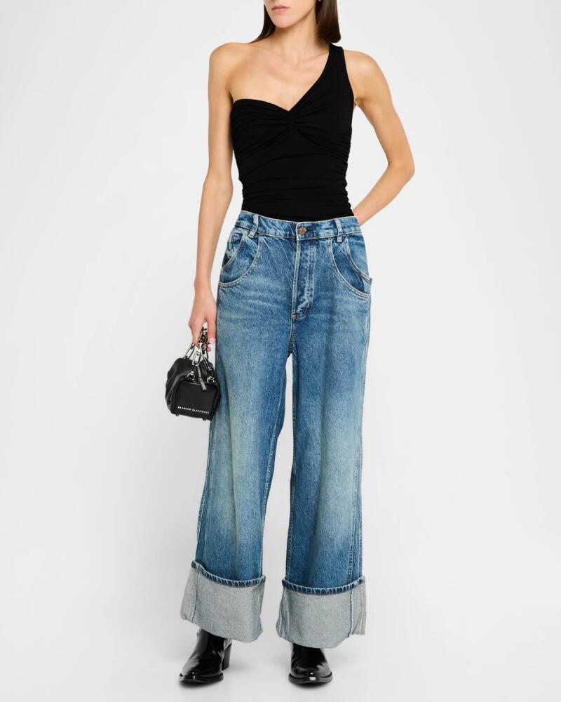 Free People We The Free Final Countdown Cuffed Low-Rise Jeans Cover