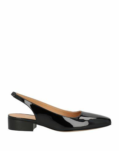 Maison Margiela Woman Ballet flats Black Leather Cover