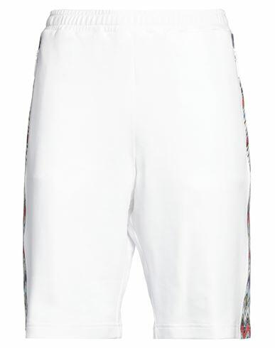 Missoni Man Shorts & Bermuda Shorts White Cotton Cover