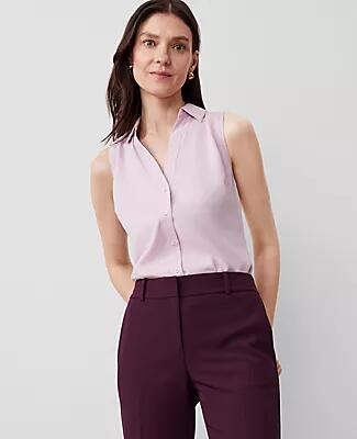 Ann Taylor Petite Sleeveless Essential Shirt Cover