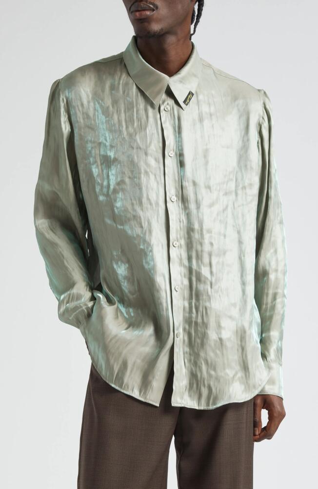 Martine Rose Classic Iridescent Button-Up Shirt Cover