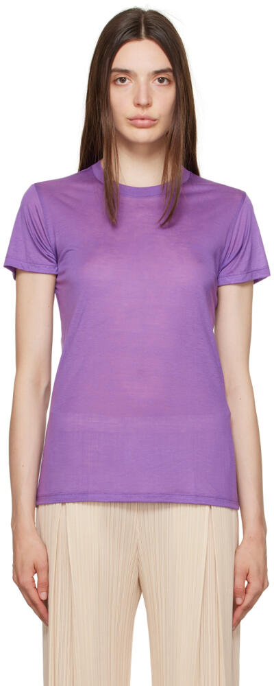 Baserange Purple Crewneck T-Shirt Cover