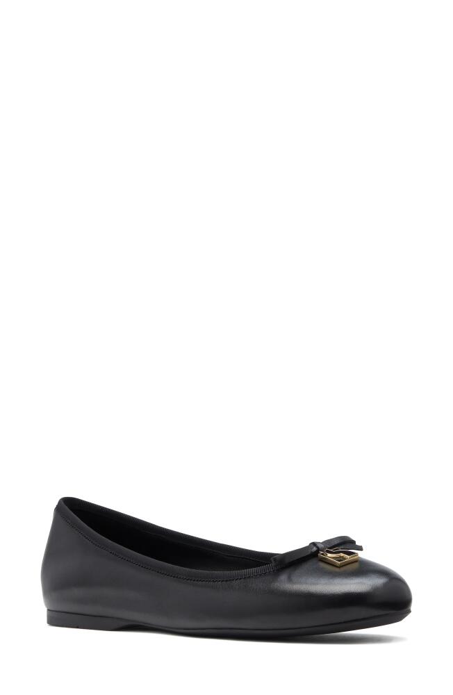 Kate Spade New York dakota charm ballet flat in Black Cover