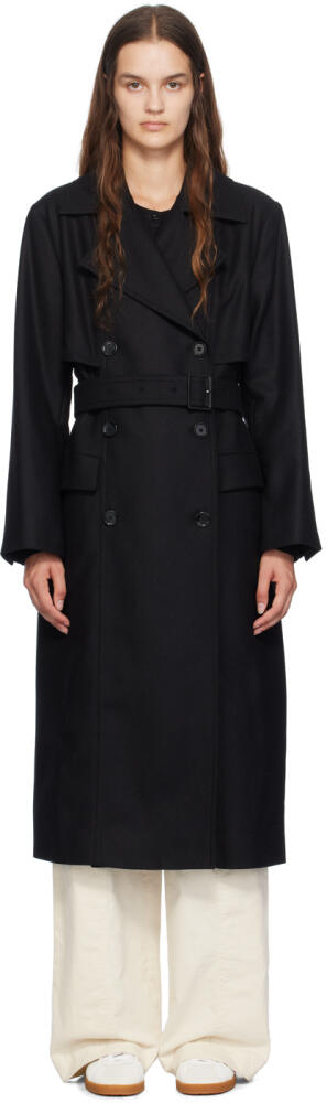 BOSS Black Belted Coat Cover