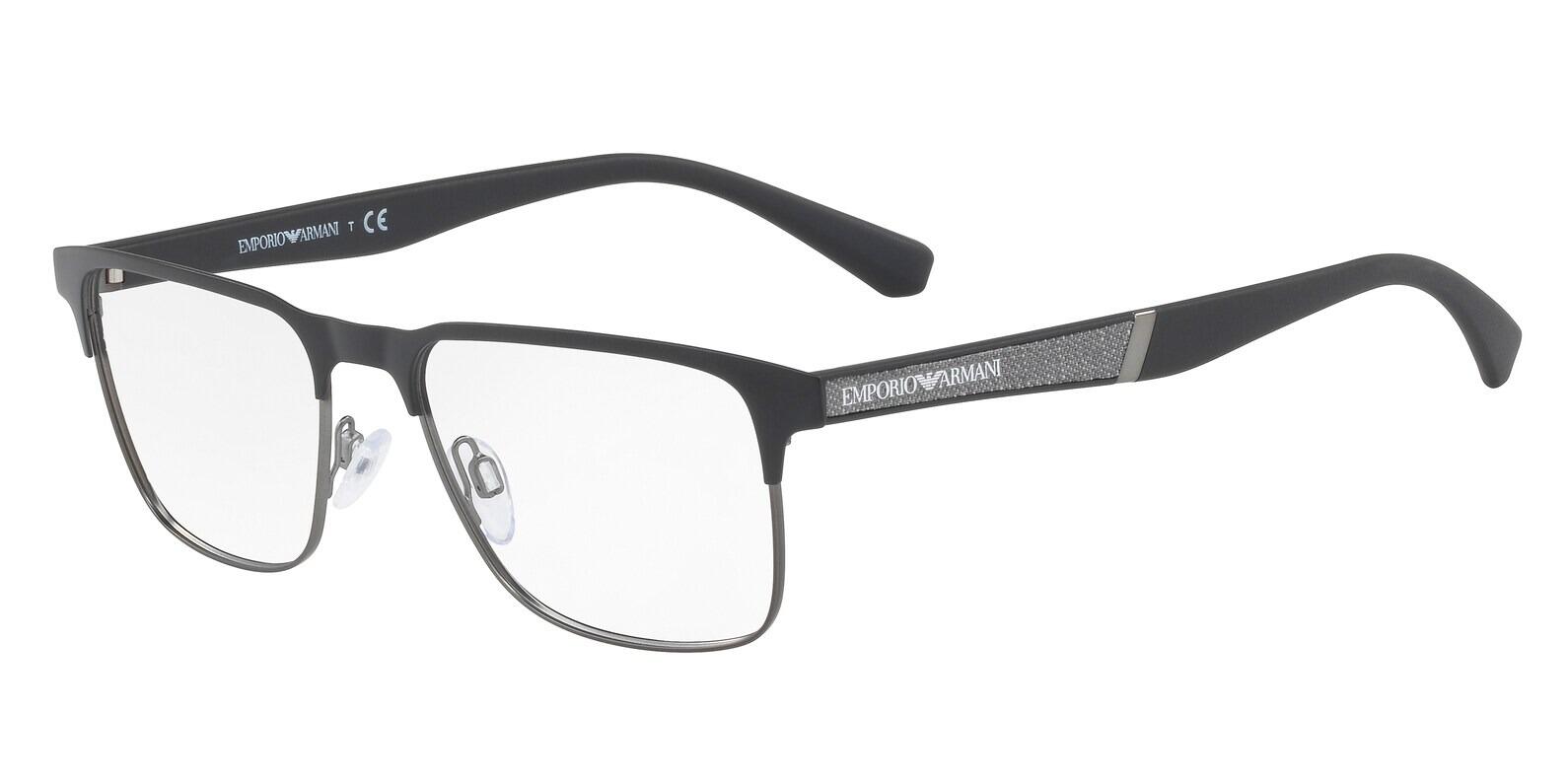 Emporio Armani Demo Rectangular Mens Eyeglasses Cover