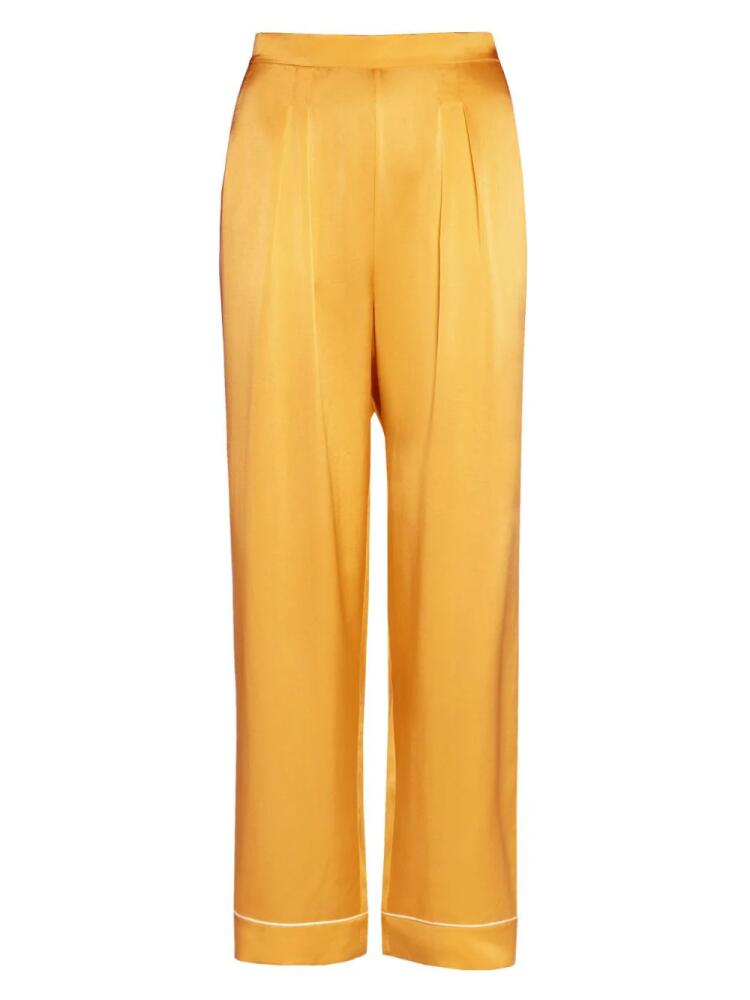 ERES Mondain pajama trousers - Yellow Cover