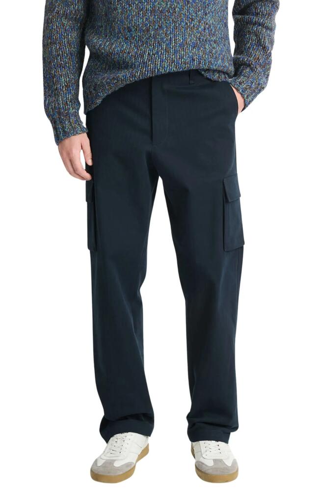 Vince Herringbone Cargo Pants in Coastal Cover