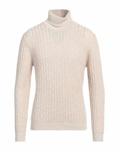 Bellwood Man Turtleneck Beige Cotton, Wool, Cashmere Cover