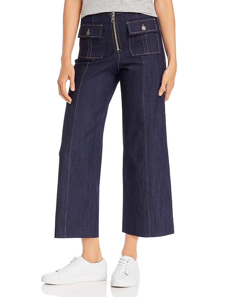 Cinq a Sept Cropped Azure Jeans in Indigo Cover