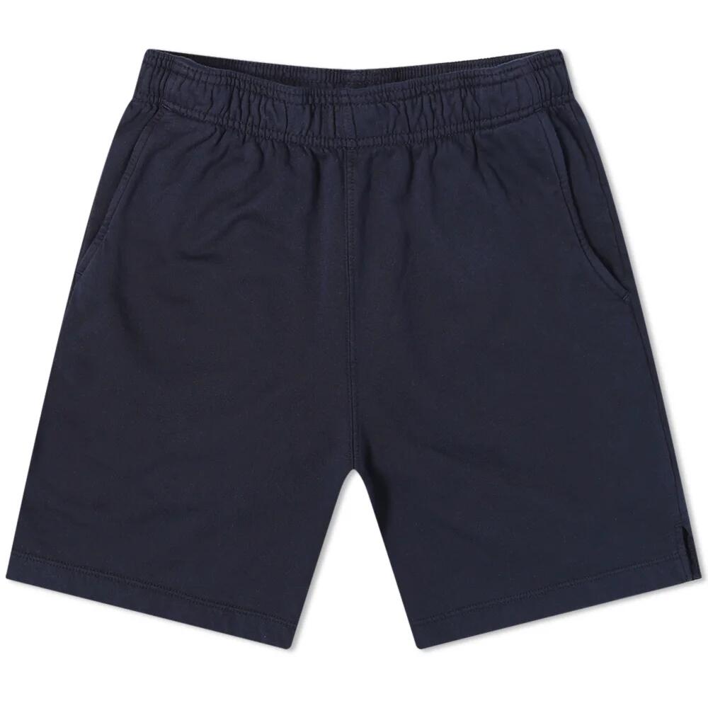 Save Khaki Men's Supima Fleece Easy Shorts in Navy Cover