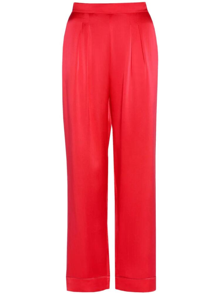 ERES Mondain pyjama trousers - Red Cover