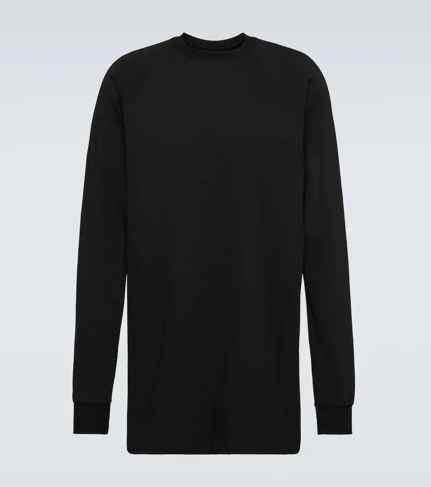 Rick Owens Baseball cotton jersey sweatshirt Cover