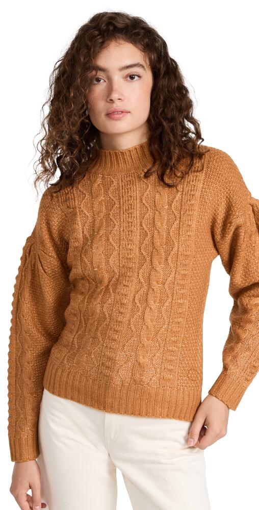 525 Airspun Cable Pullover Caramel Cover