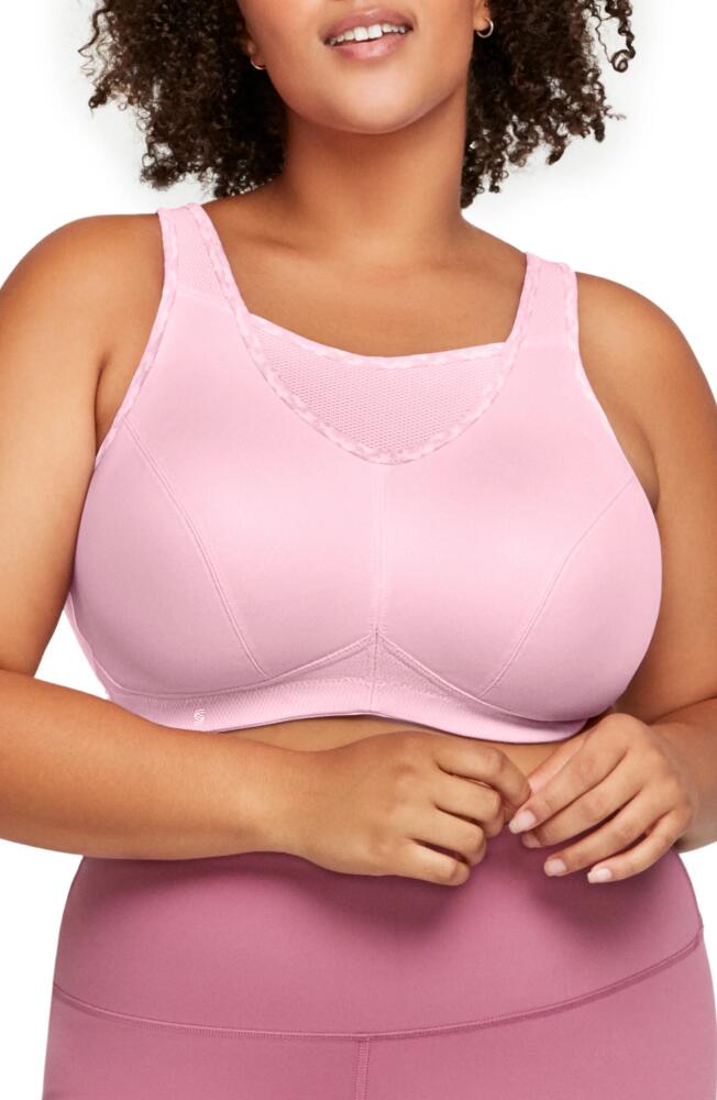 Glamorise No-Bounce Camisole Sports Bra in Parfait Pink Cover