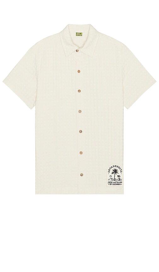 Agua Bendita Jack Cipres Shirt in Cream Cover