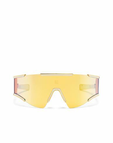 Balmain Fleche Sunglasses Man Sunglasses Yellow Acetate Cover