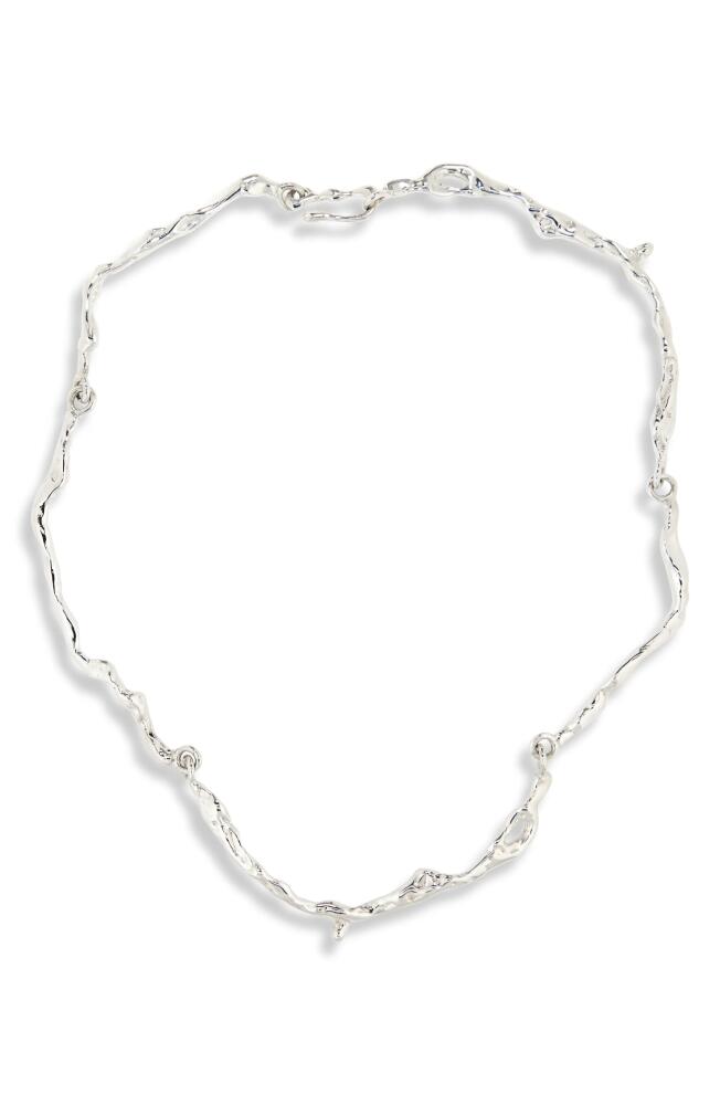 FARIS Drip Sterling Silver Collar Necklace Cover