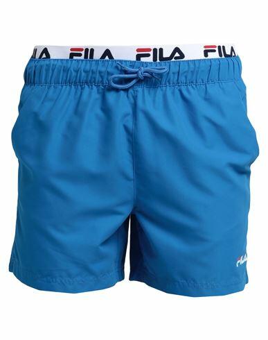 Fila Man Swim trunks Azure Polyester Cover