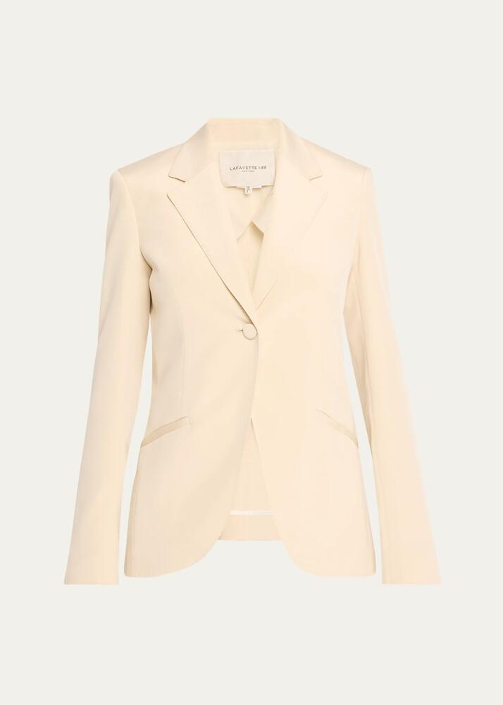 Lafayette 148 New York Fae Single-Breasted Blazer Cover