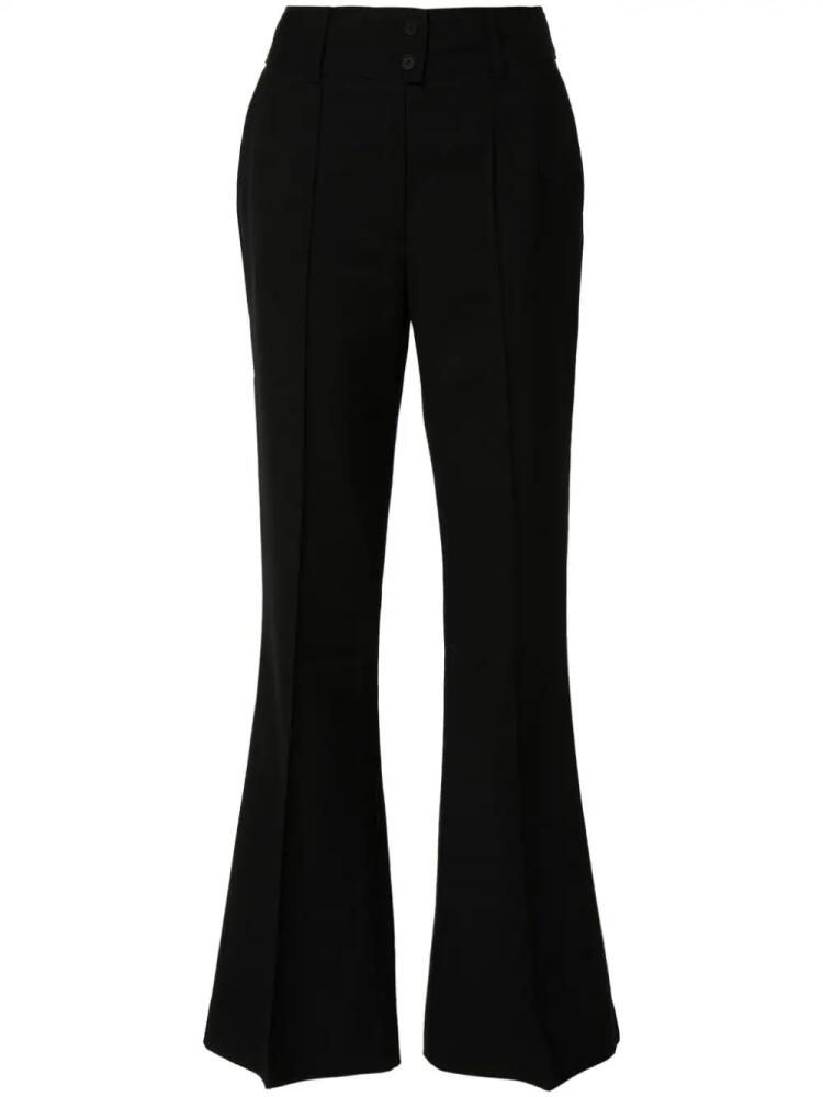 AllSaints high-waist flared trousers - Black Cover