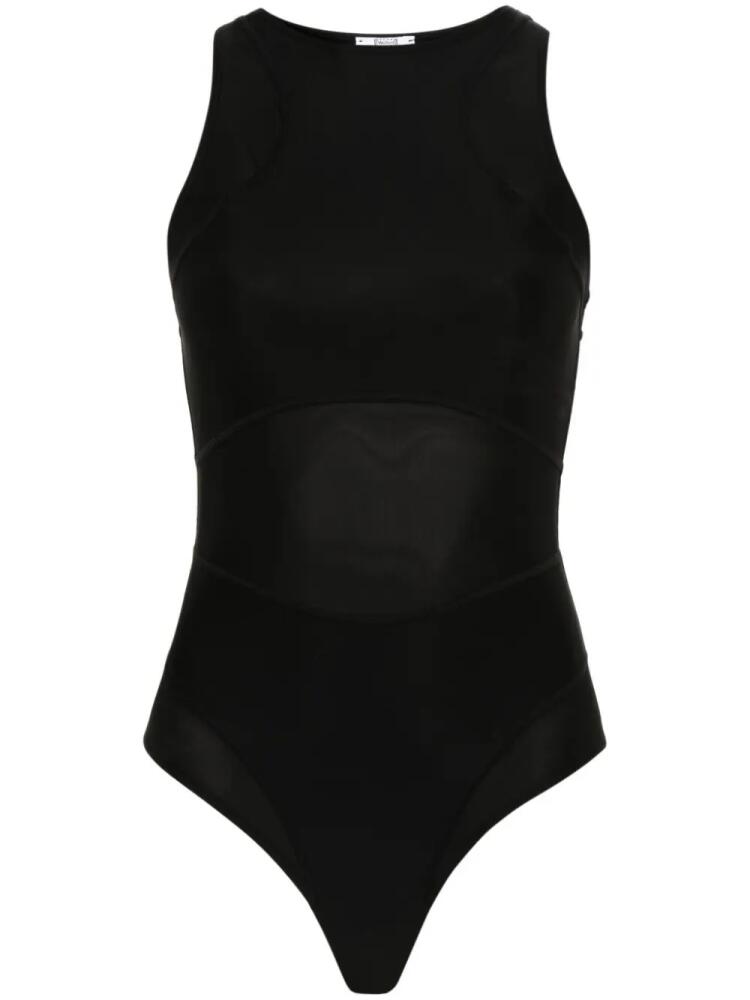 Wolford Active Flow panelled body - Black Cover