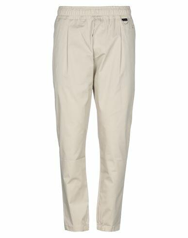 Low Brand Man Pants Beige Cotton, Elastane Cover