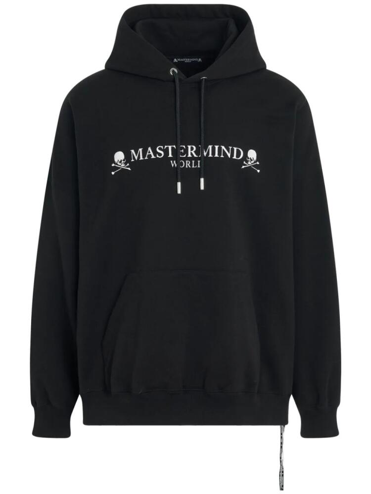 Mastermind World printed cotton hoodie - Black Cover