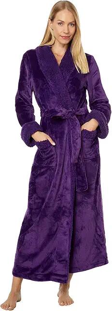 Natori Plush Sherpa Robe 52 (Amethyst) Women's Robe Cover