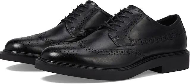 ECCO London Wing Tip Oxford (Black) Men's Shoes Cover