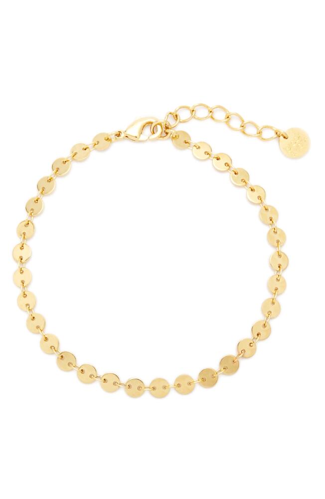 Brook and York Sequin Chain Bracelet in Gold Cover