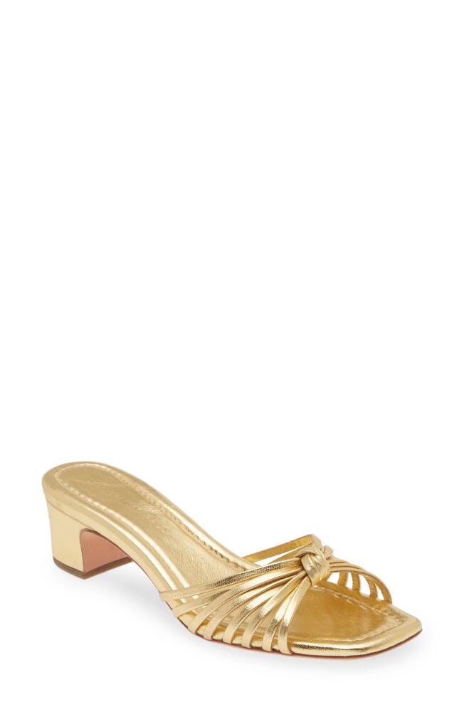 Loeffler Randall Hazel Slide Sandal in Gold Cover