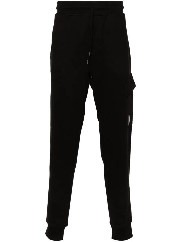 C.P. Company Lens tapered-leg track pants - Black Cover