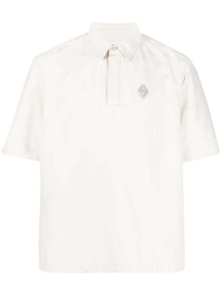 A-COLD-WALL* Typeset polo shirt - Neutrals Cover