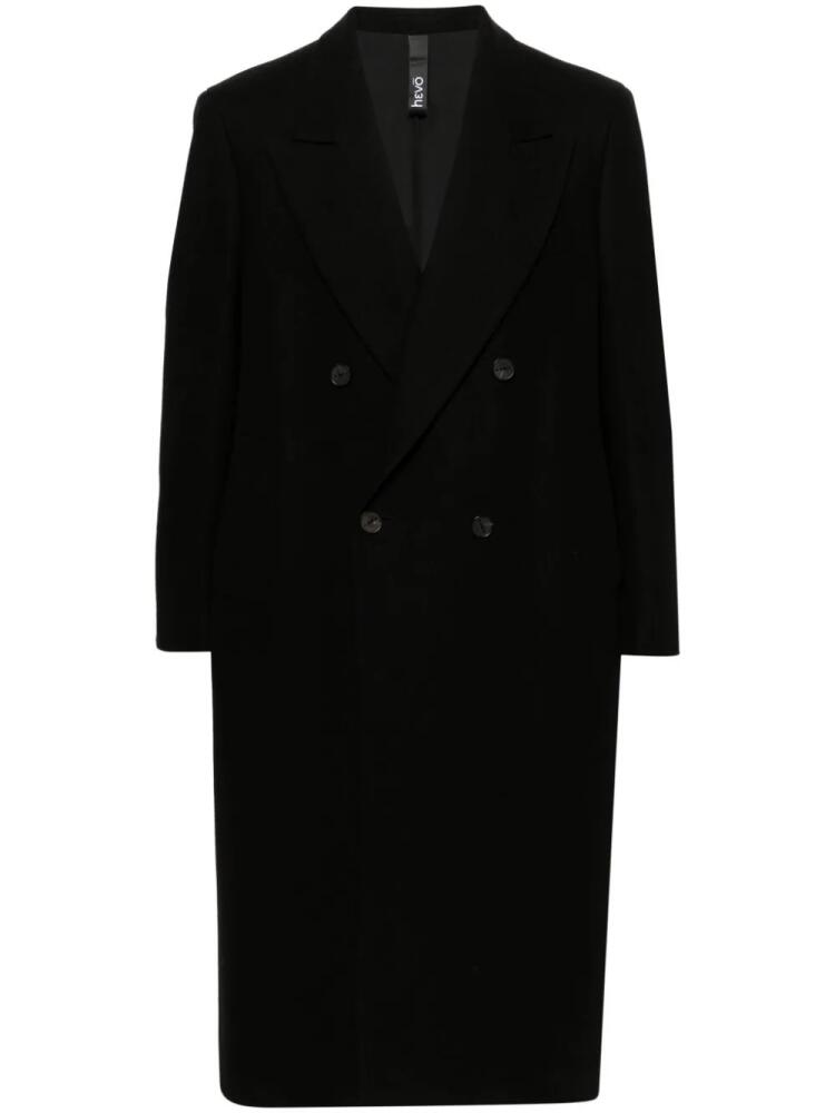 Hevo Massafra coat - Black Cover