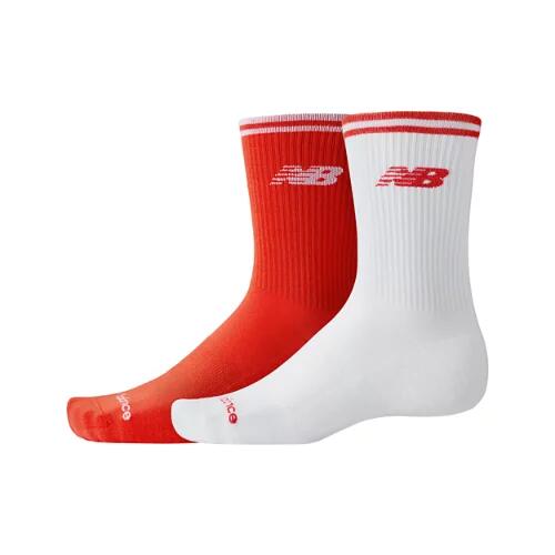 New Balance Unisex Running Stripe Midcalf Socks 2 Pack - Print / Pattern / Misc Cover