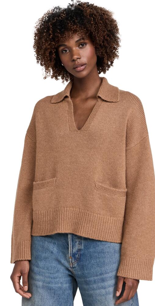 rag & bone Danica Polo Camel Cover