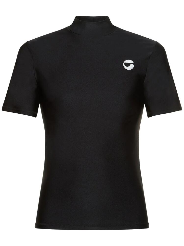 COPERNI Logo Fitted High Collar S/s T-shirt Cover