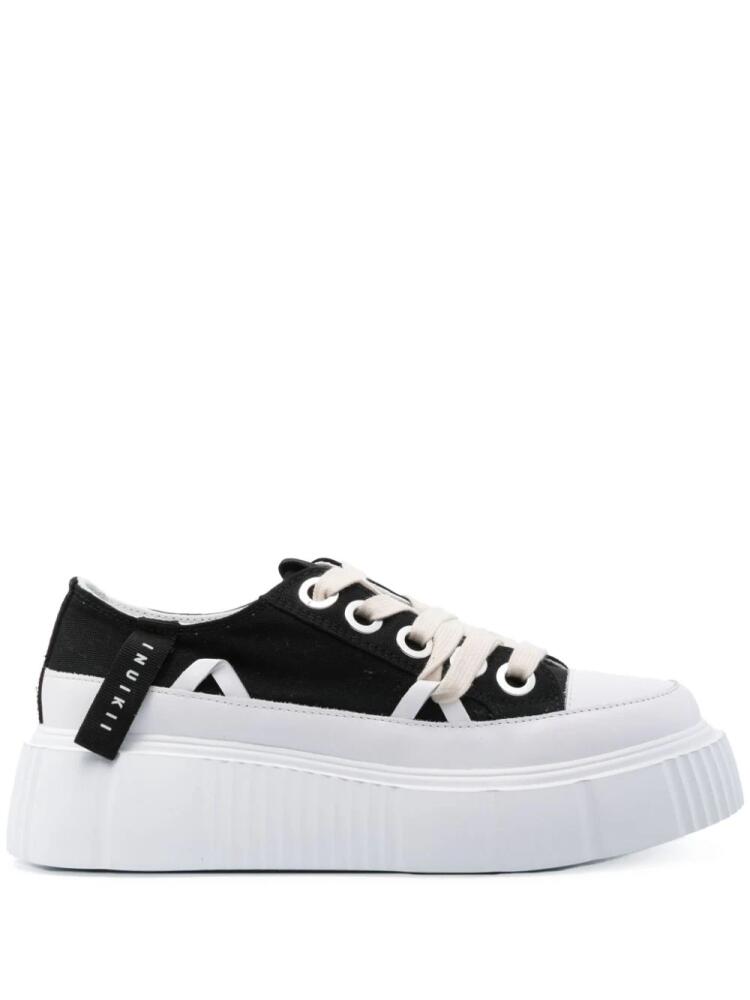 Inuikii Matilda canvas sneakers - Black Cover